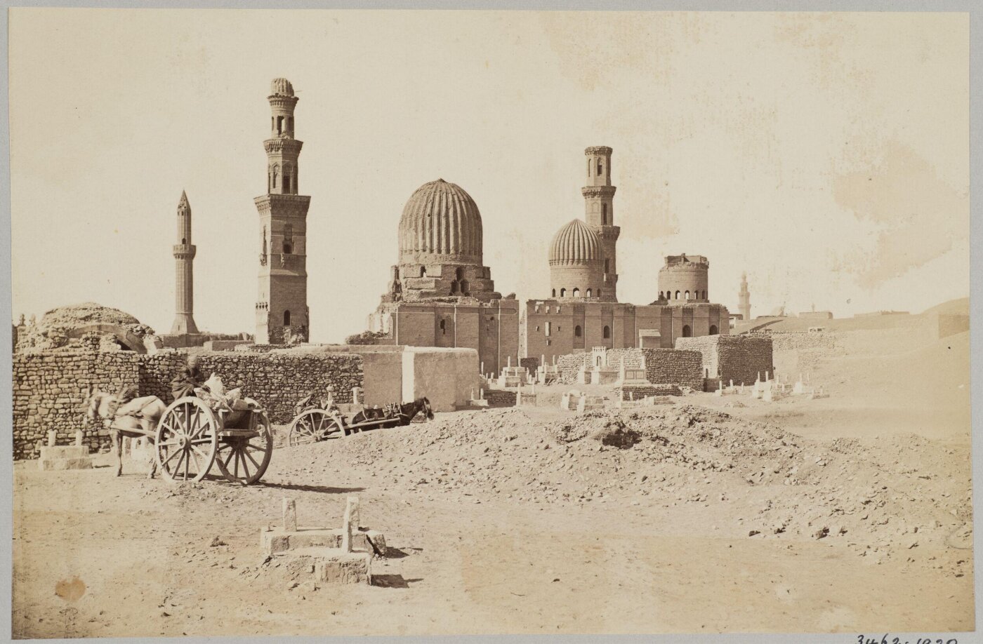 Unknown, The mausoleum of Mamluk Amir Qawsun and the mausoleum of al-Sultaniyya, Cairo