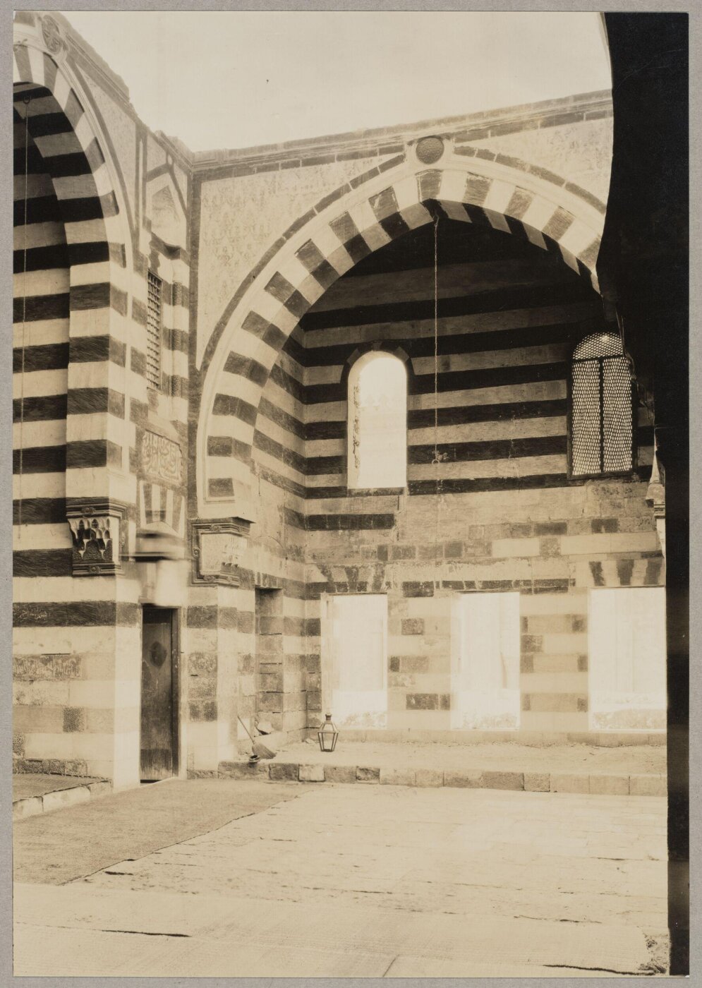 K.A.C. Creswell, Nortwest iwan of the funerary mosque of Qanibay Qara Amir Akhur, Cairo
