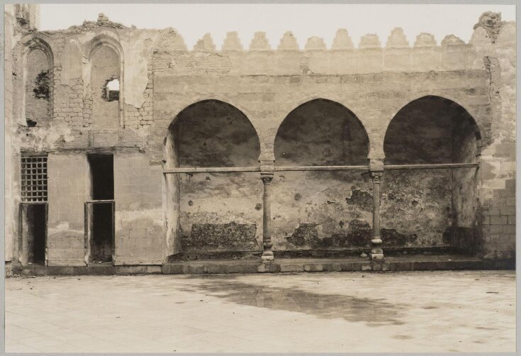 Southwest side of the courtyard in the funerary complex of Mamluk Sultan al-Mansur Qalawun, Cairo top image