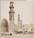 The minaret of al-Qibliyya and the mausoleum of Ali Badr al-Din al-Qarafi, Cairo thumbnail 2