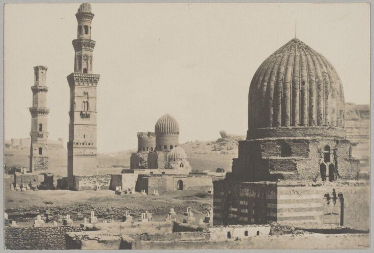 The mausoleums and minarets of Mamluk Amir Qawsun and al-Sultaniyya, Cairo top image
