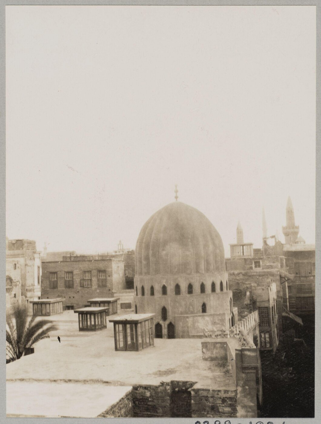 K.A.C. Creswell, Dome of the madrasa and mausoleum of Mamluk Emir Qarasunqur, Cairo