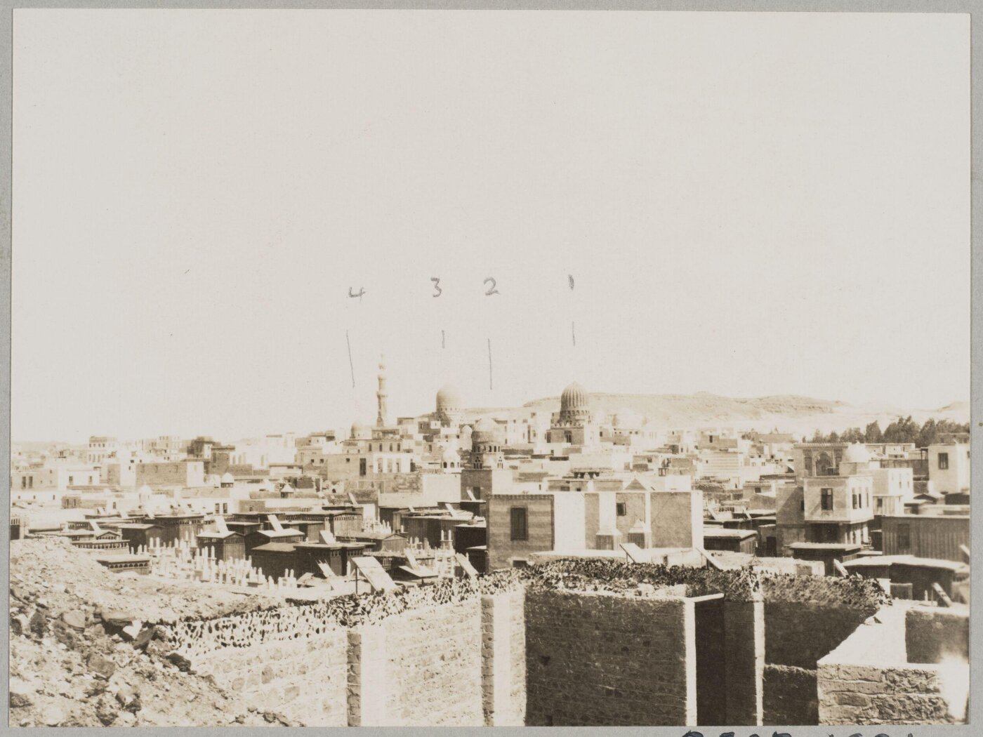 K.A.C. Creswell, Mamluk mausoleums in North Cemetery, Cairo