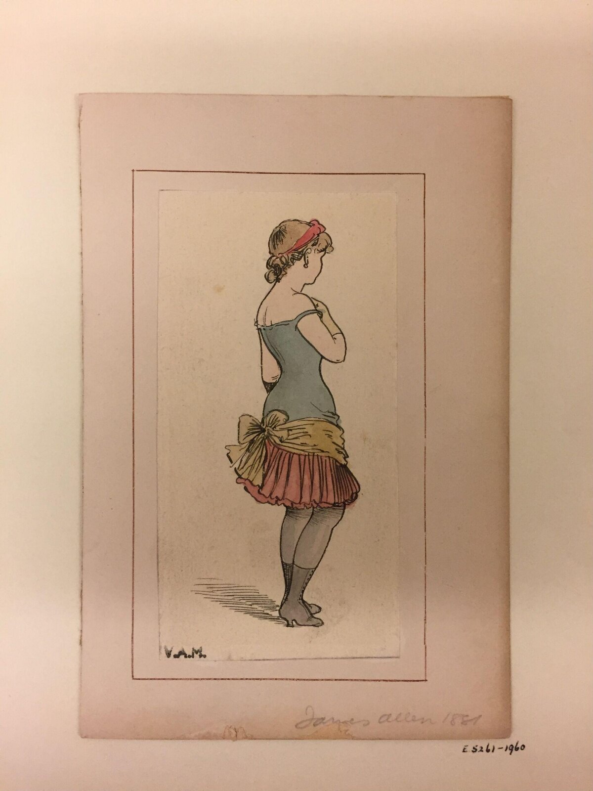 A young girl, James Allen, 1881