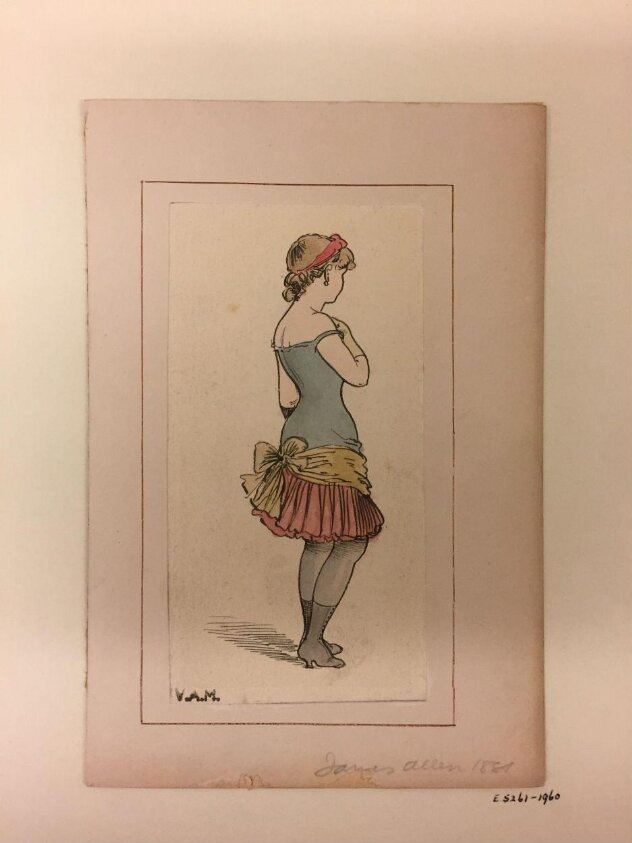 A young girl (1881) by James Charles Allen