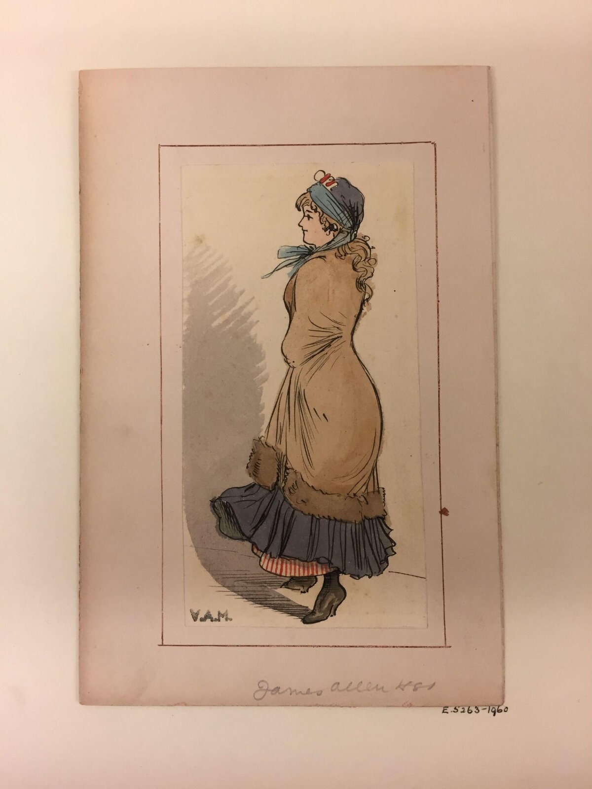 A young girl, James Allen, 1881