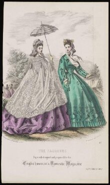 The Fashion Expressly designed and prepared for the Englishwoman's Domestic Magazine thumbnail 1