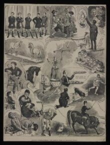 Holiday Entertainments: Our Artist's Notes at Hengler's Circus thumbnail 1