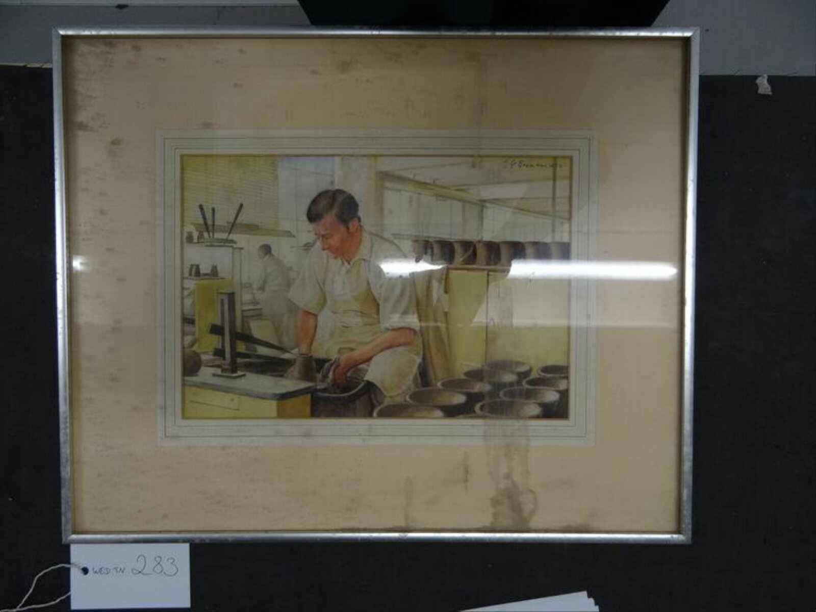 Watercolour, Leonard Griffiths Brammer, 1972