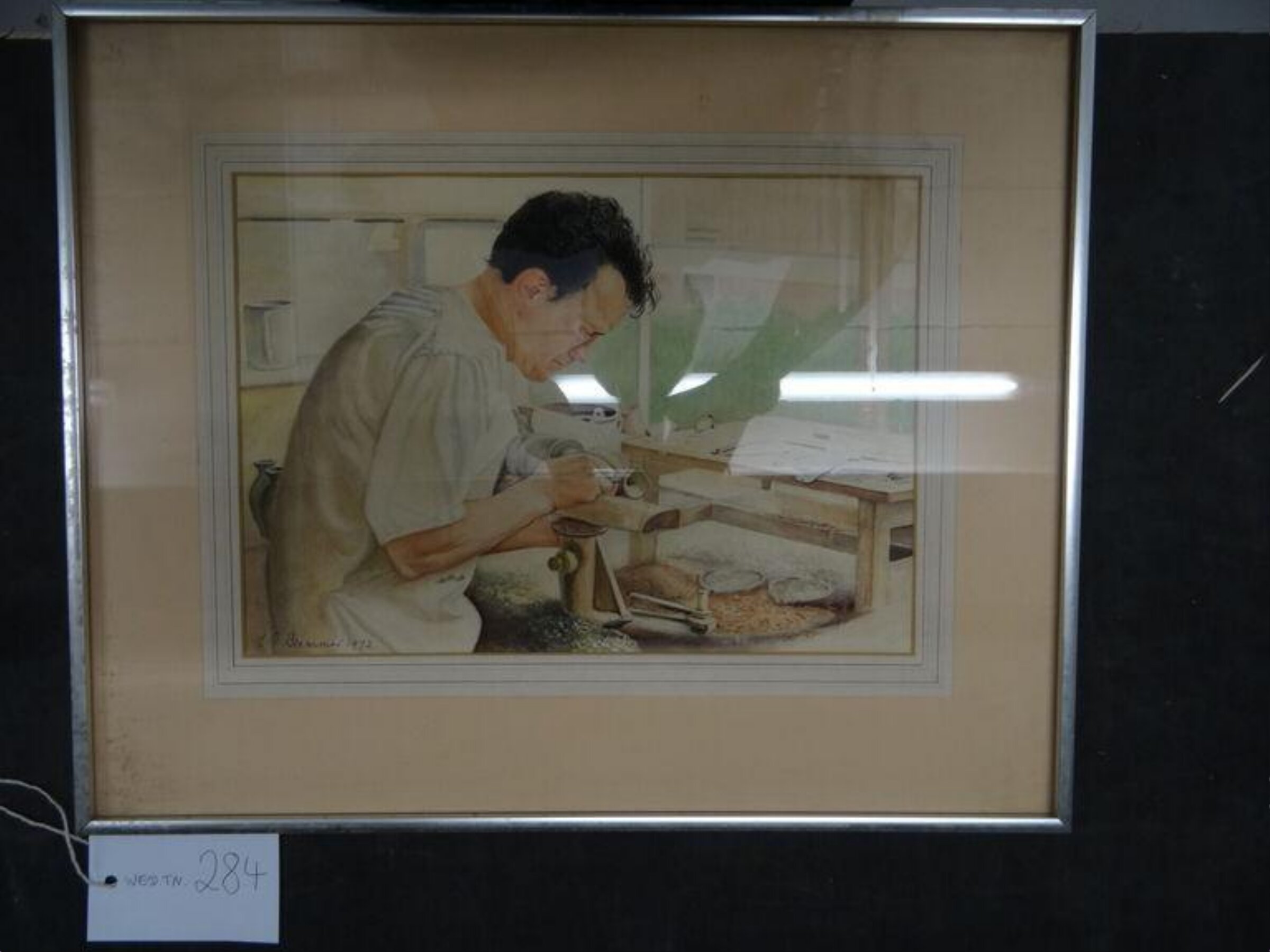 Watercolour, Leonard Griffiths Brammer, 1972