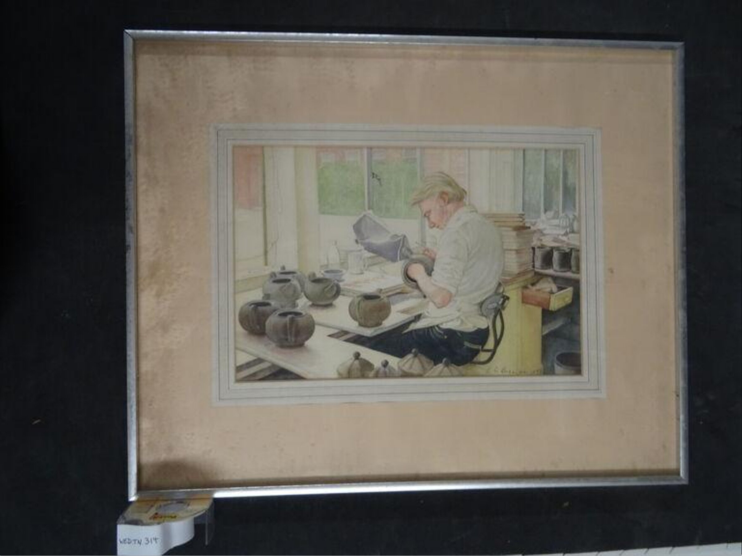 Watercolour, Leonard Griffiths Brammer, 1972
