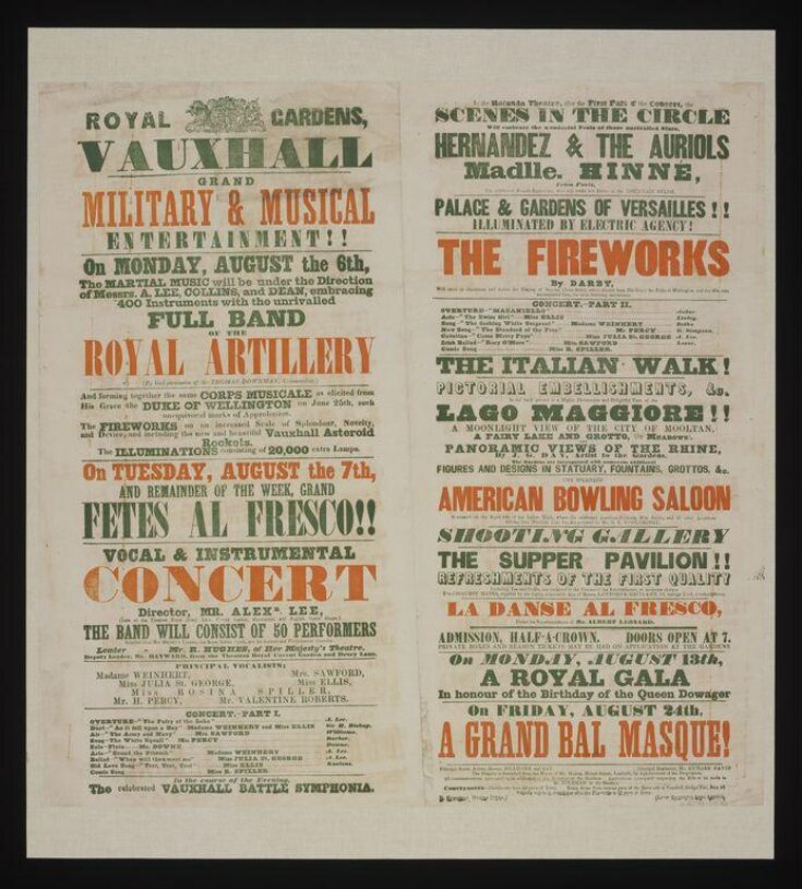 Grand Military and Musical Entertainment image