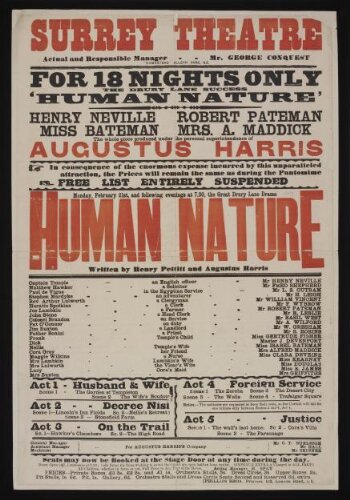 Human Nature poster