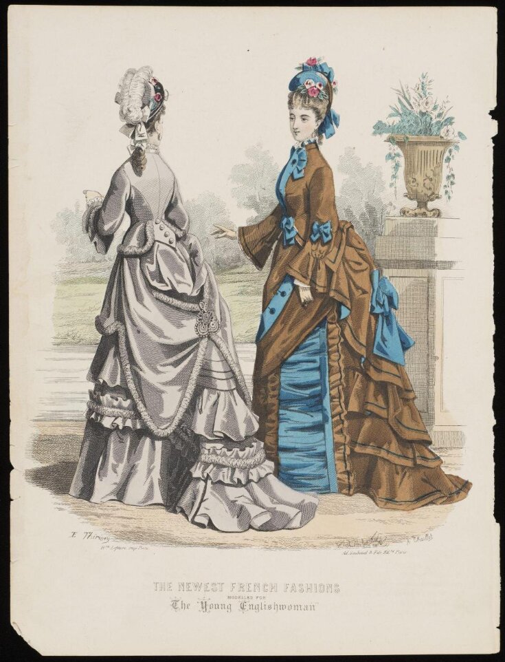 The Newest French Fashions Modelled for the Young Englishwoman top image