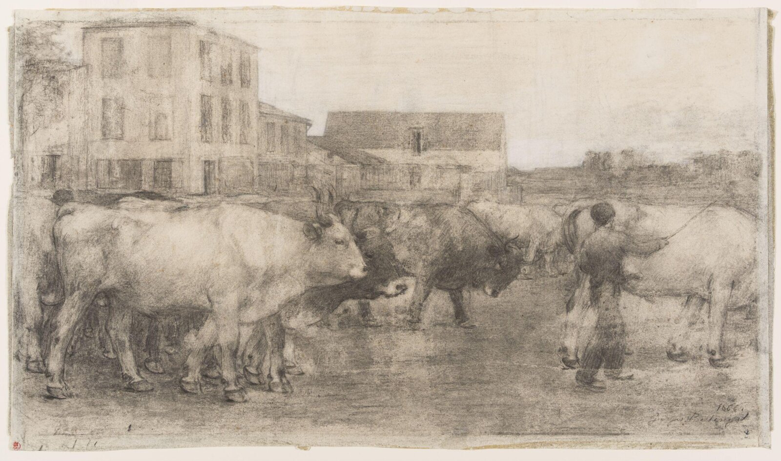 Drawing, 1866