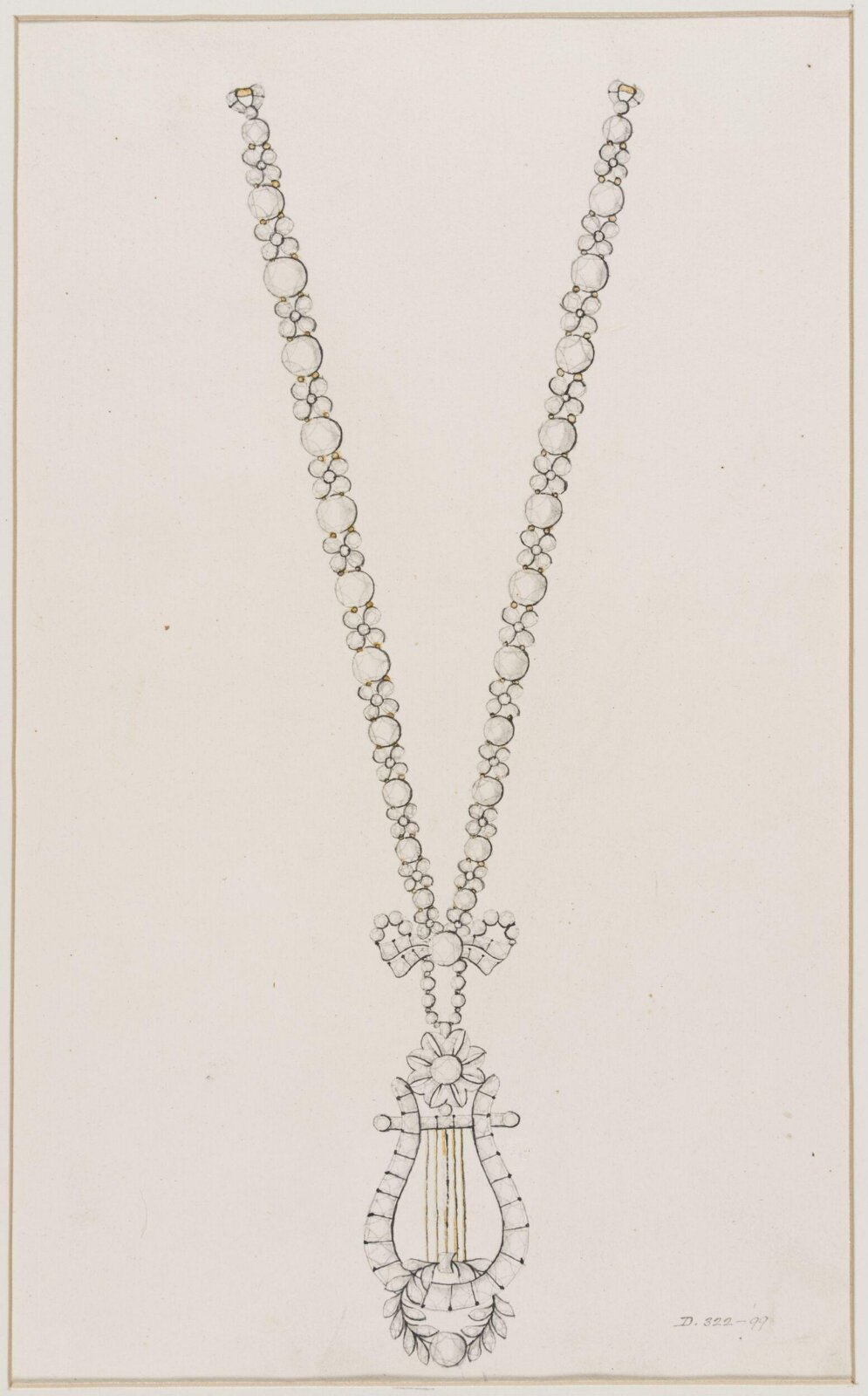 Jewellery Design, late 18th century