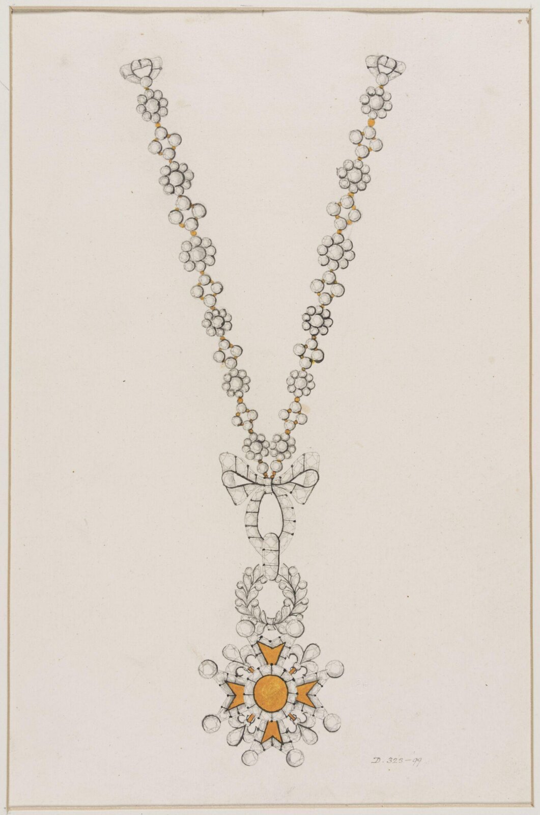 Jewellery Design, late 18th century