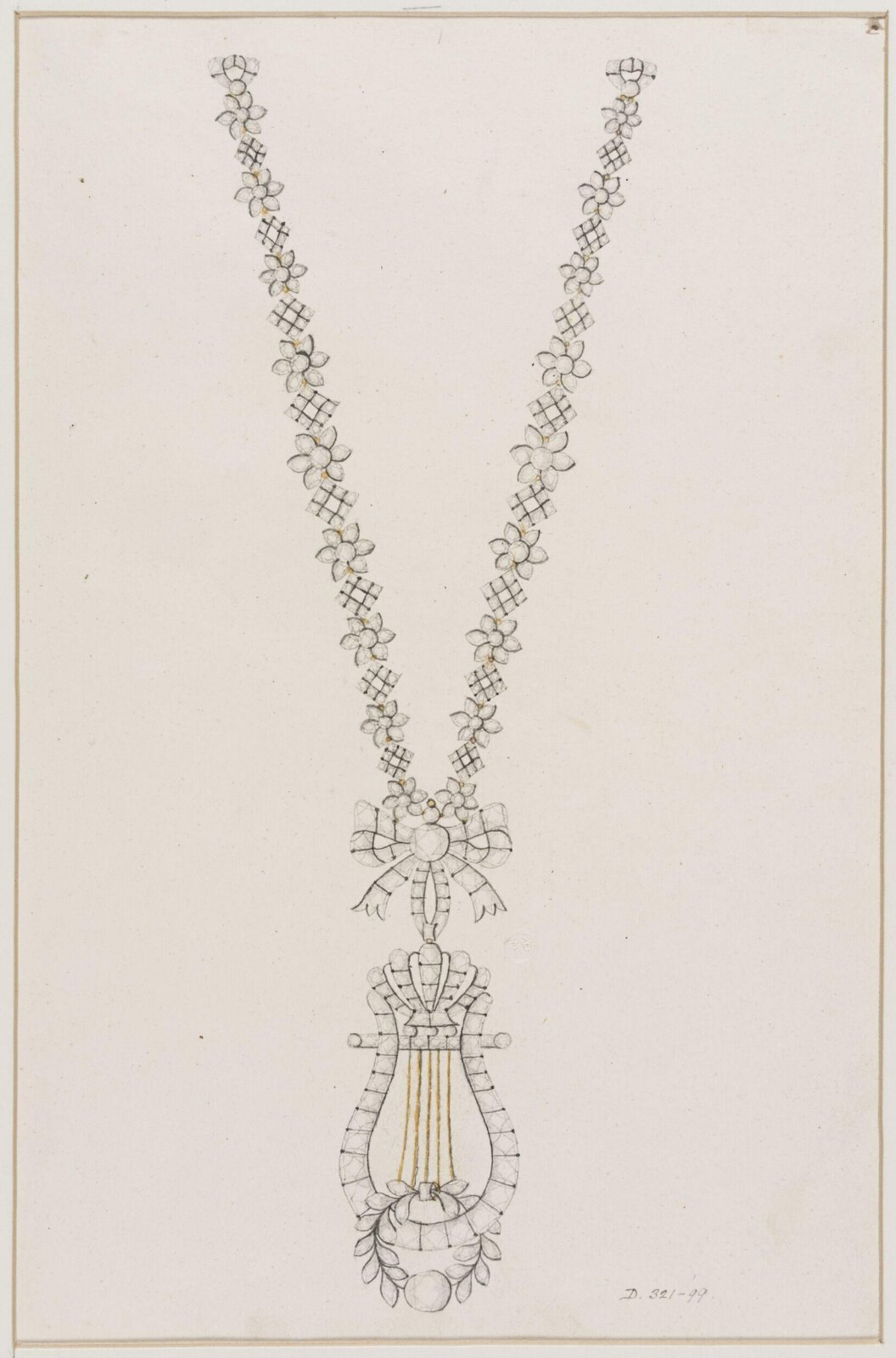Jewellery Design, late 18th century