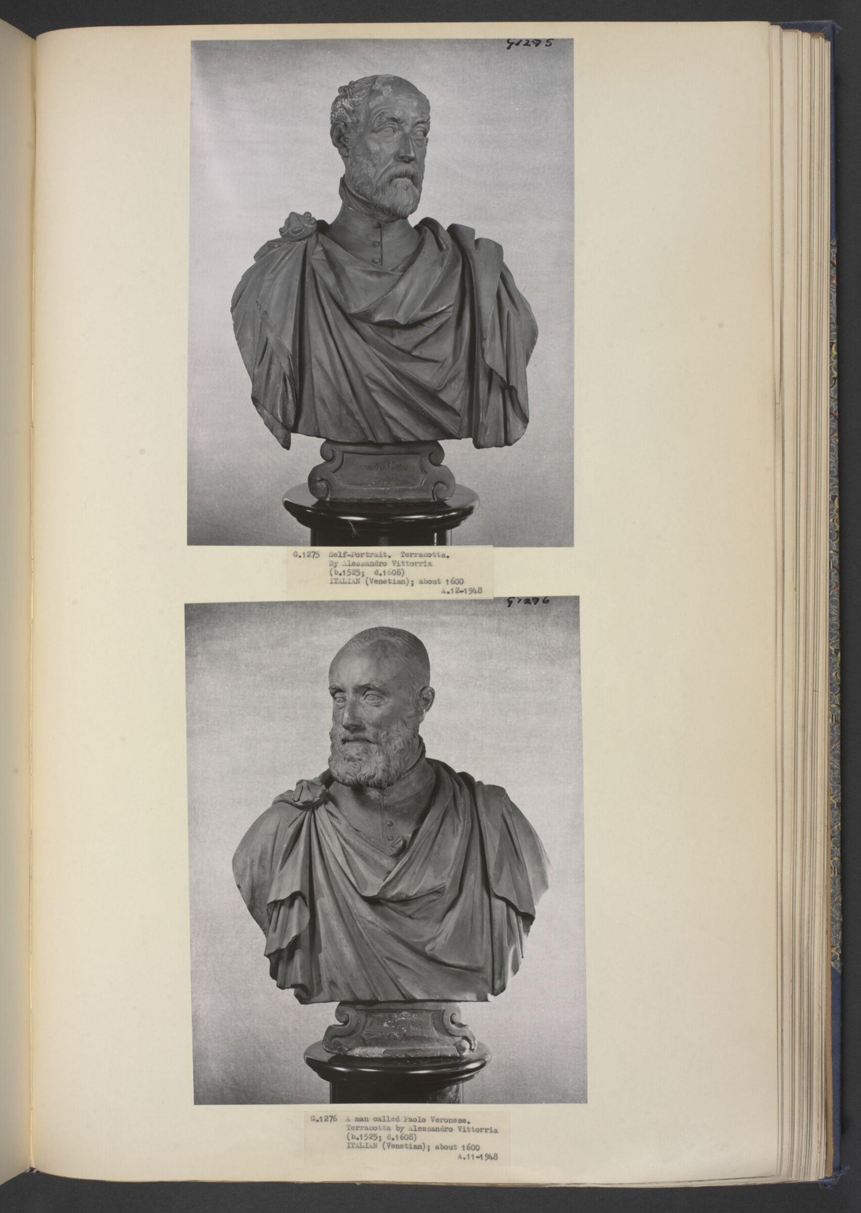 Bust of a man, Alessandro Vittoria, Late 16th century