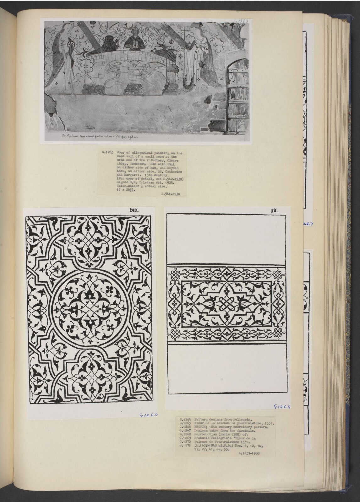 Drawing, Ernest William Tristram, 1928