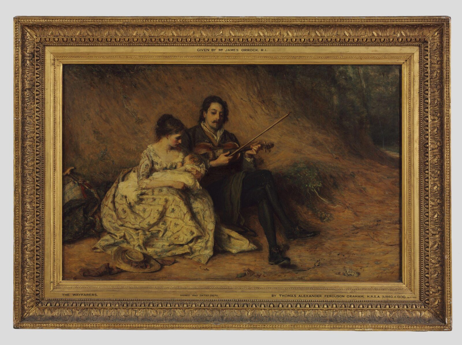 The Wayfarers, Thomas Alexander Ferguson Graham, 1870