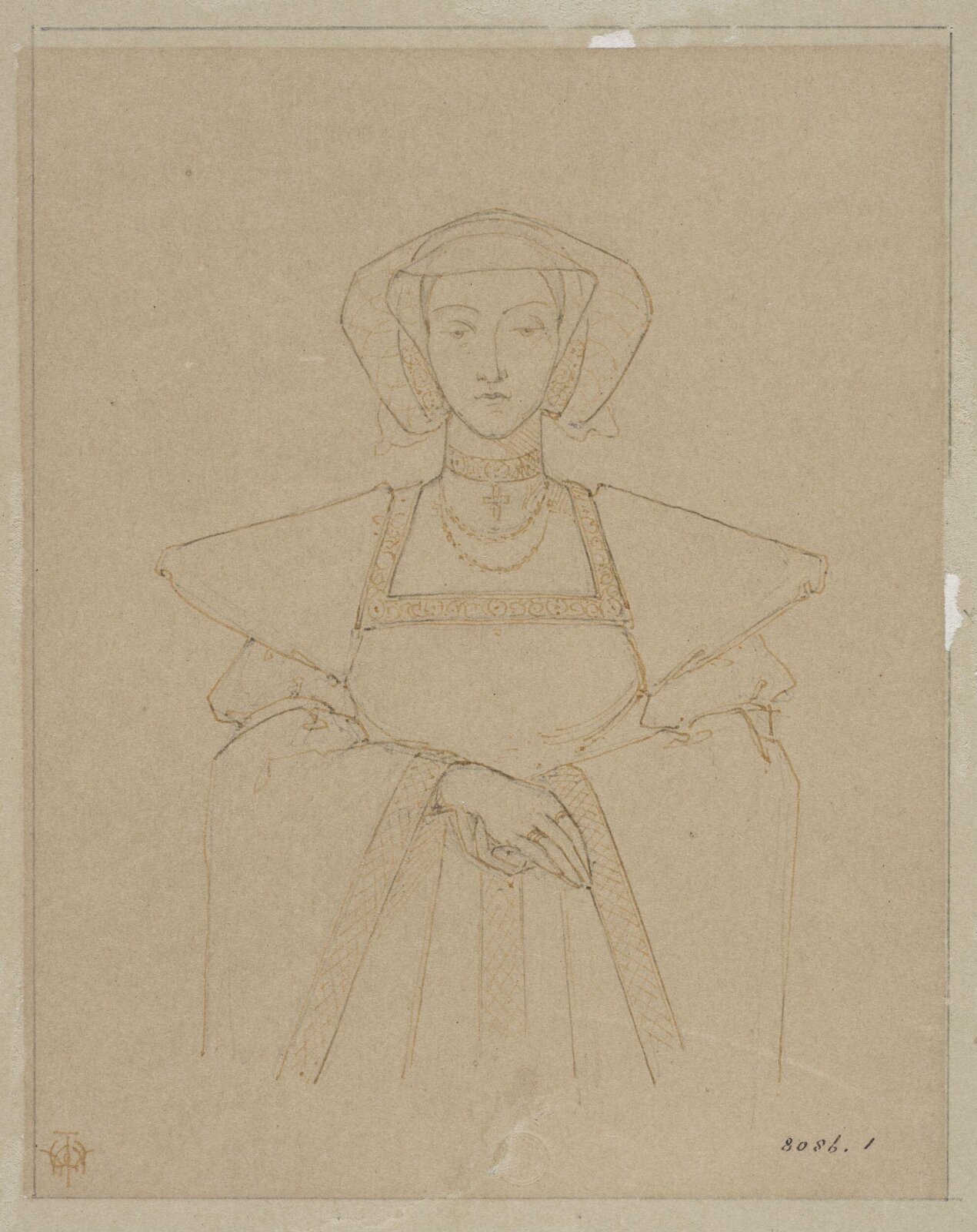 Drawing, J. Walter Wilson, mid 19th century
