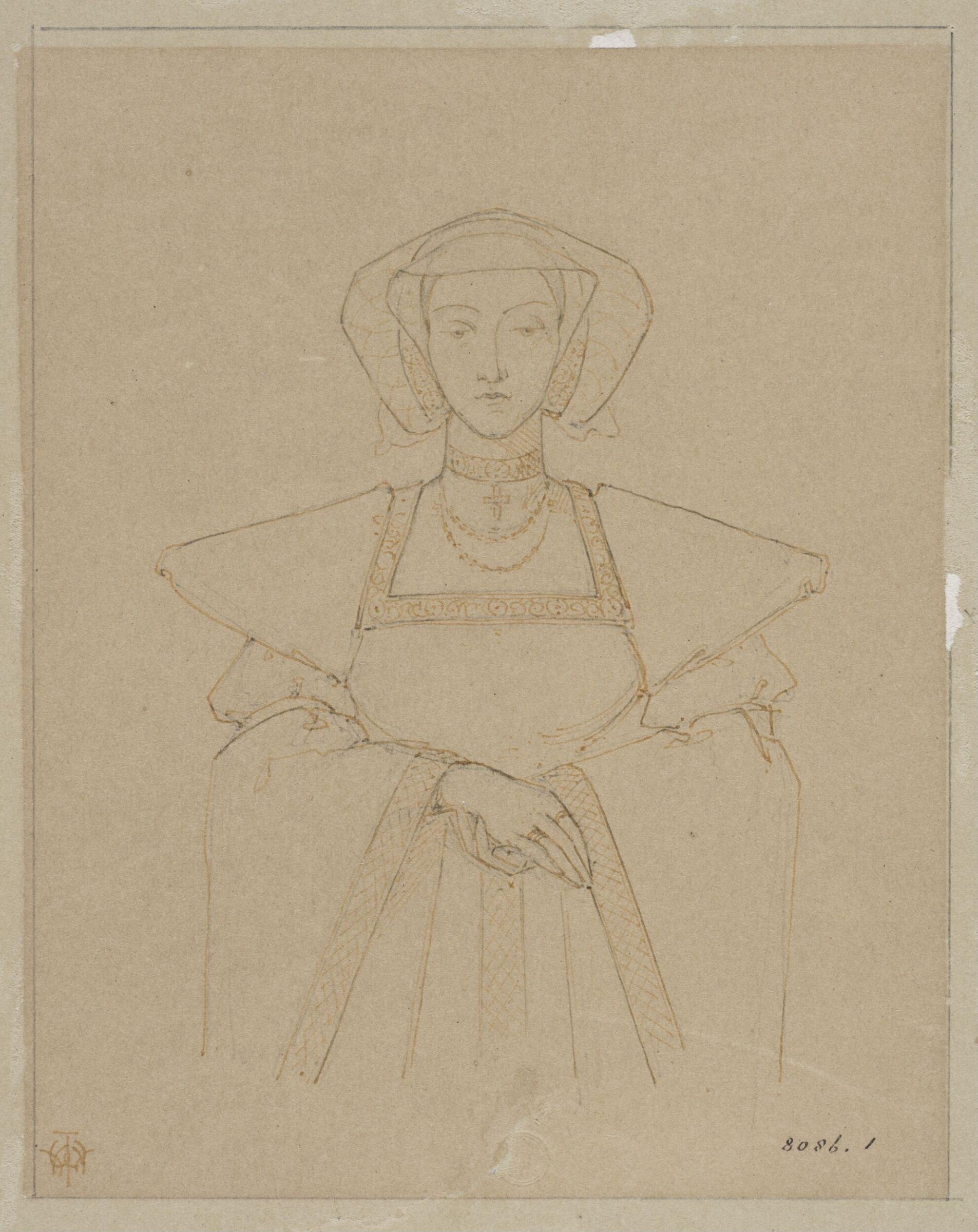 Drawing, J. Walter Wilson, mid 19th century