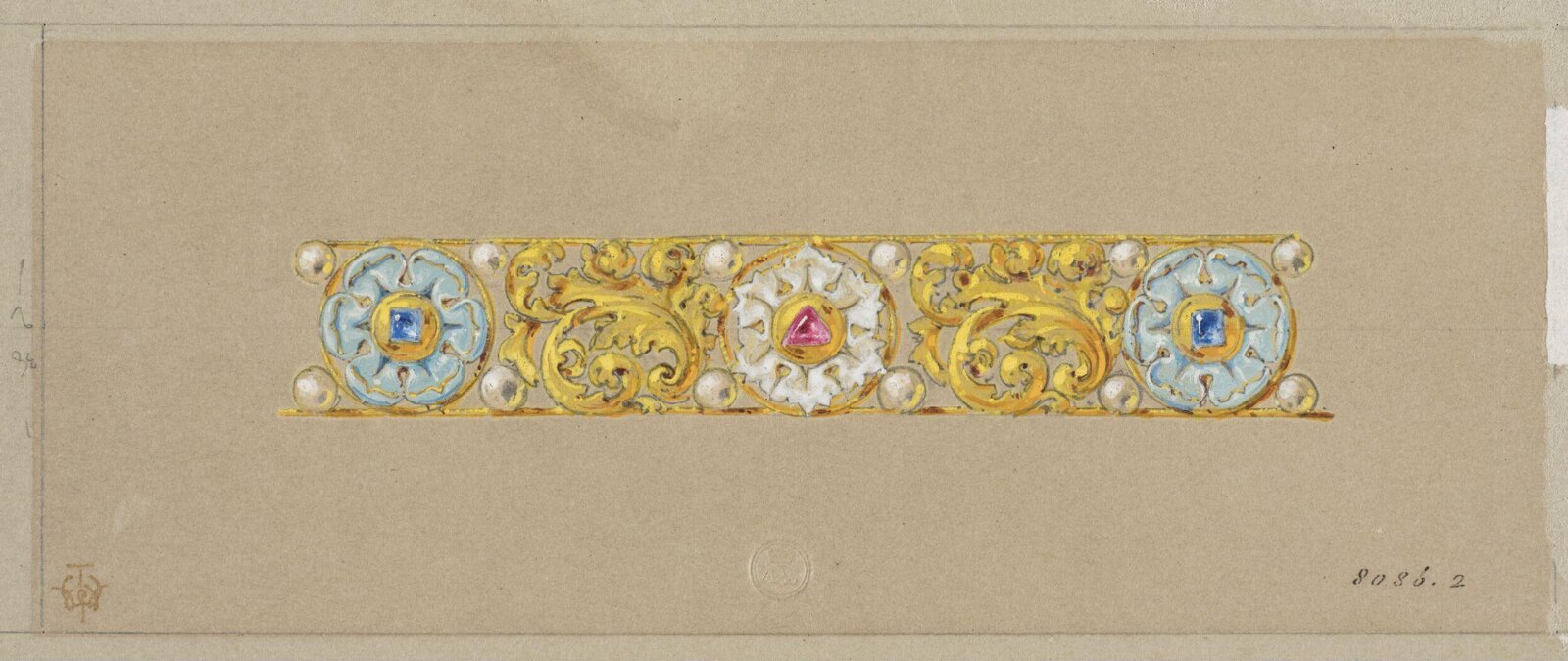 Drawing, J. Walter Wilson, mid 19th century