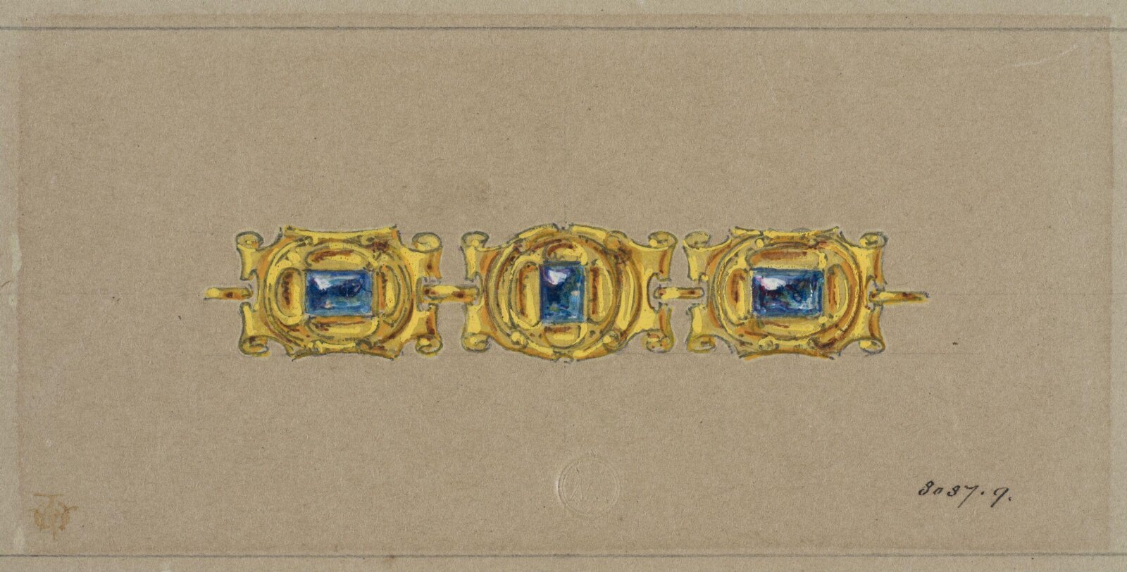 Drawing, J. Walter Wilson, mid 19th century
