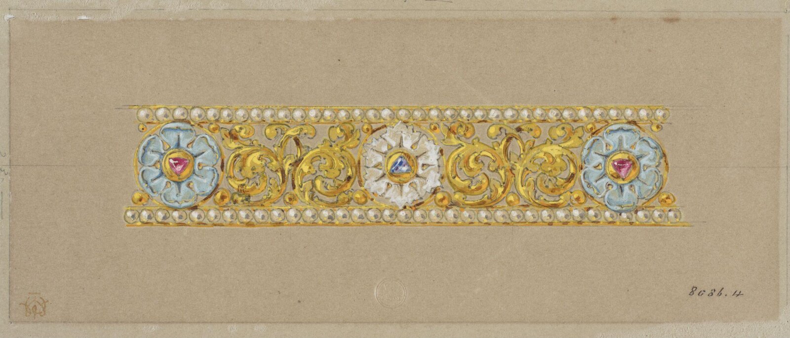 Drawing, J. Walter Wilson, mid 19th century