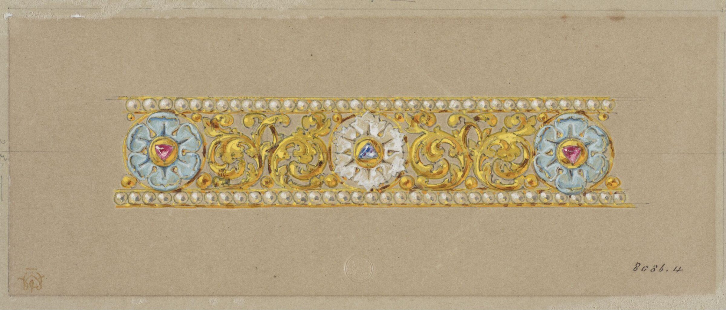 Drawing, J. Walter Wilson, mid 19th century