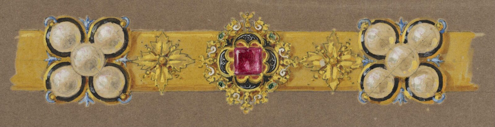 Drawing, J. Walter Wilson, mid 19th century