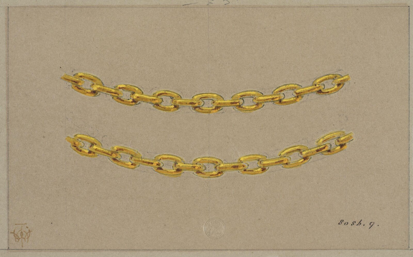 Drawing, J. Walter Wilson, mid 19th century