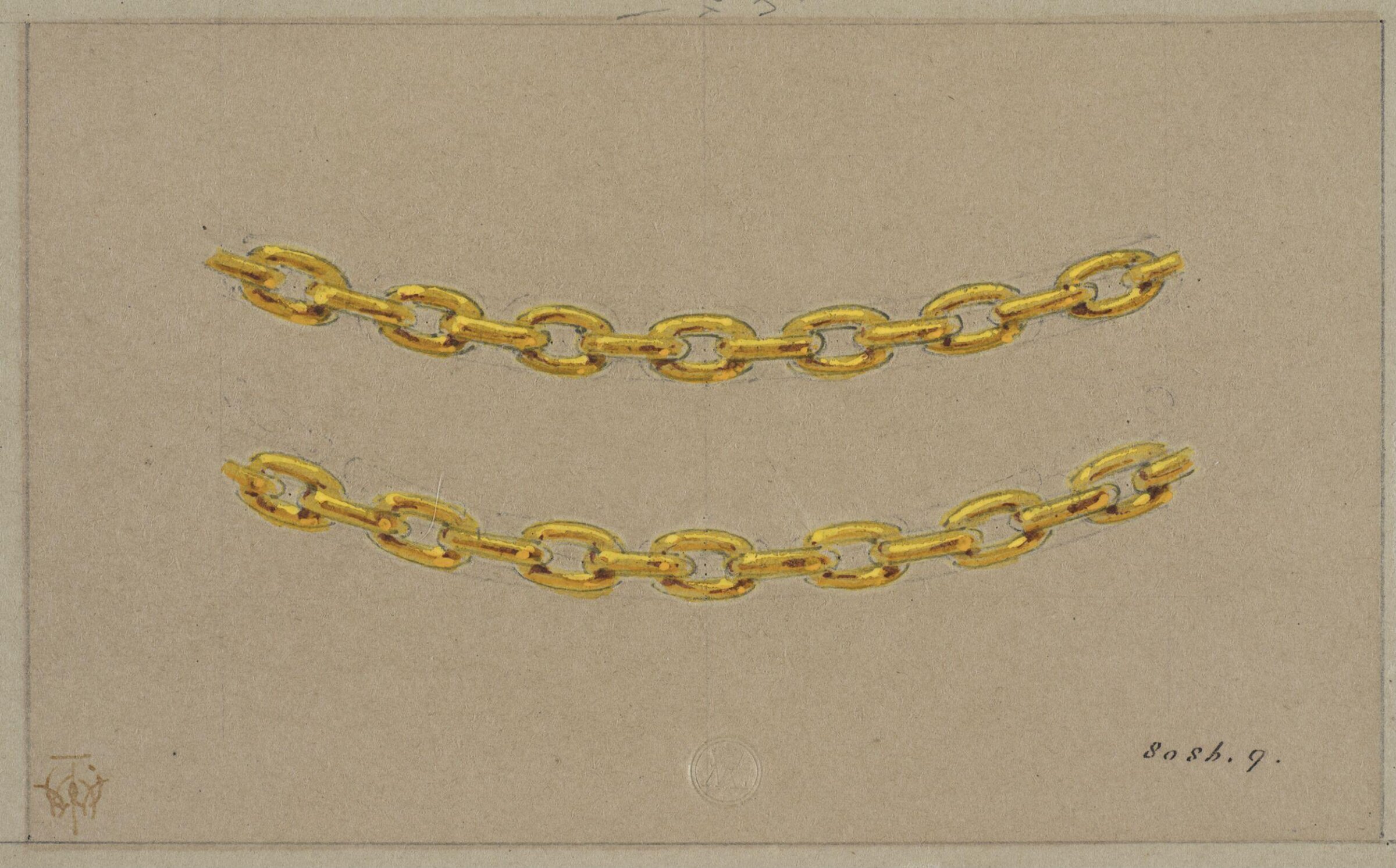 Drawing, J. Walter Wilson, mid 19th century