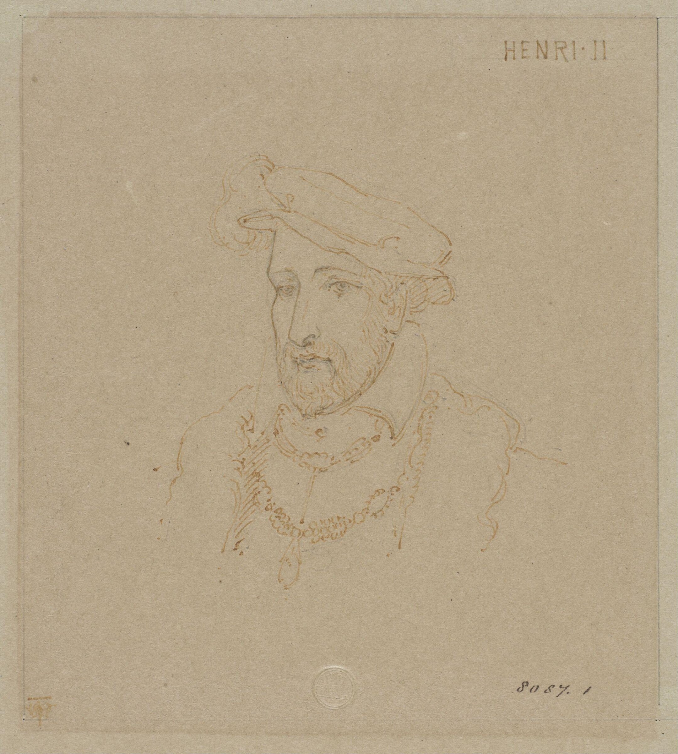 Drawing, J. Walter Wilson, mid 19th century