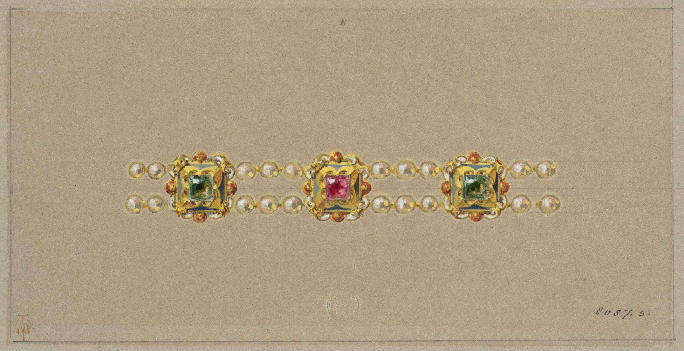Drawing, J. Walter Wilson, mid 19th century