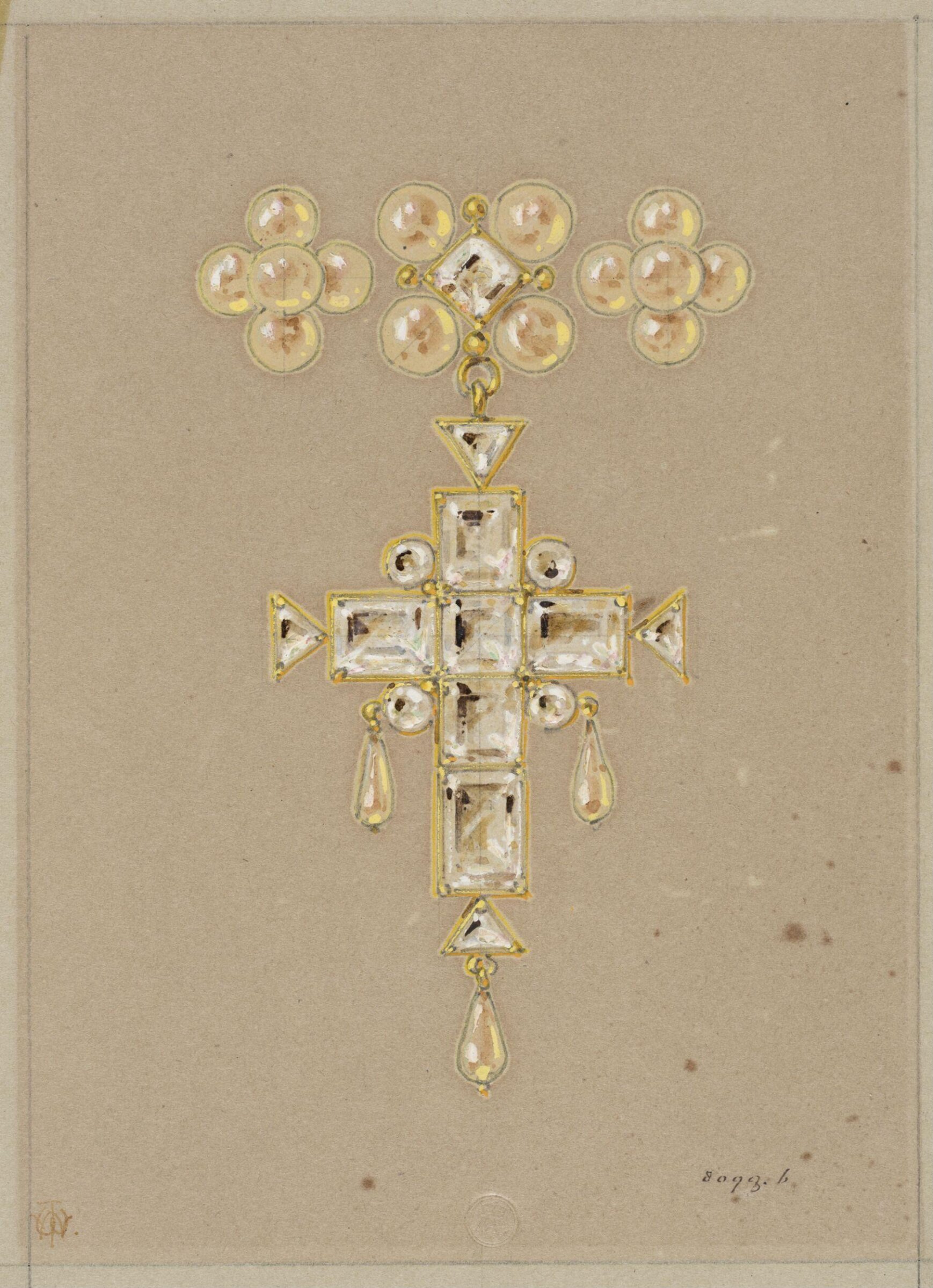 Drawing, J. Walter Wilson, mid 19th century