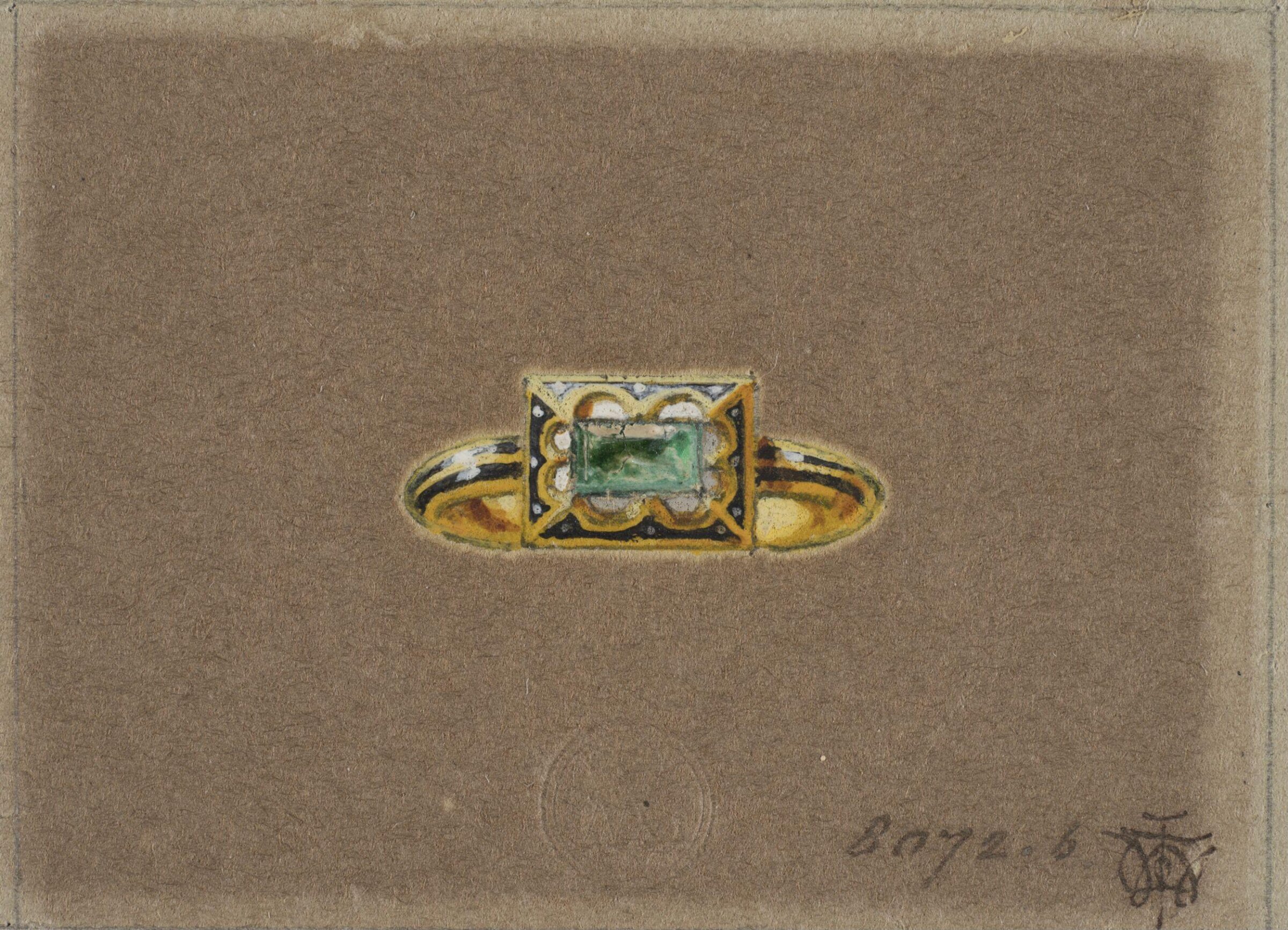 Drawing, J. Walter Wilson, mid 19th century