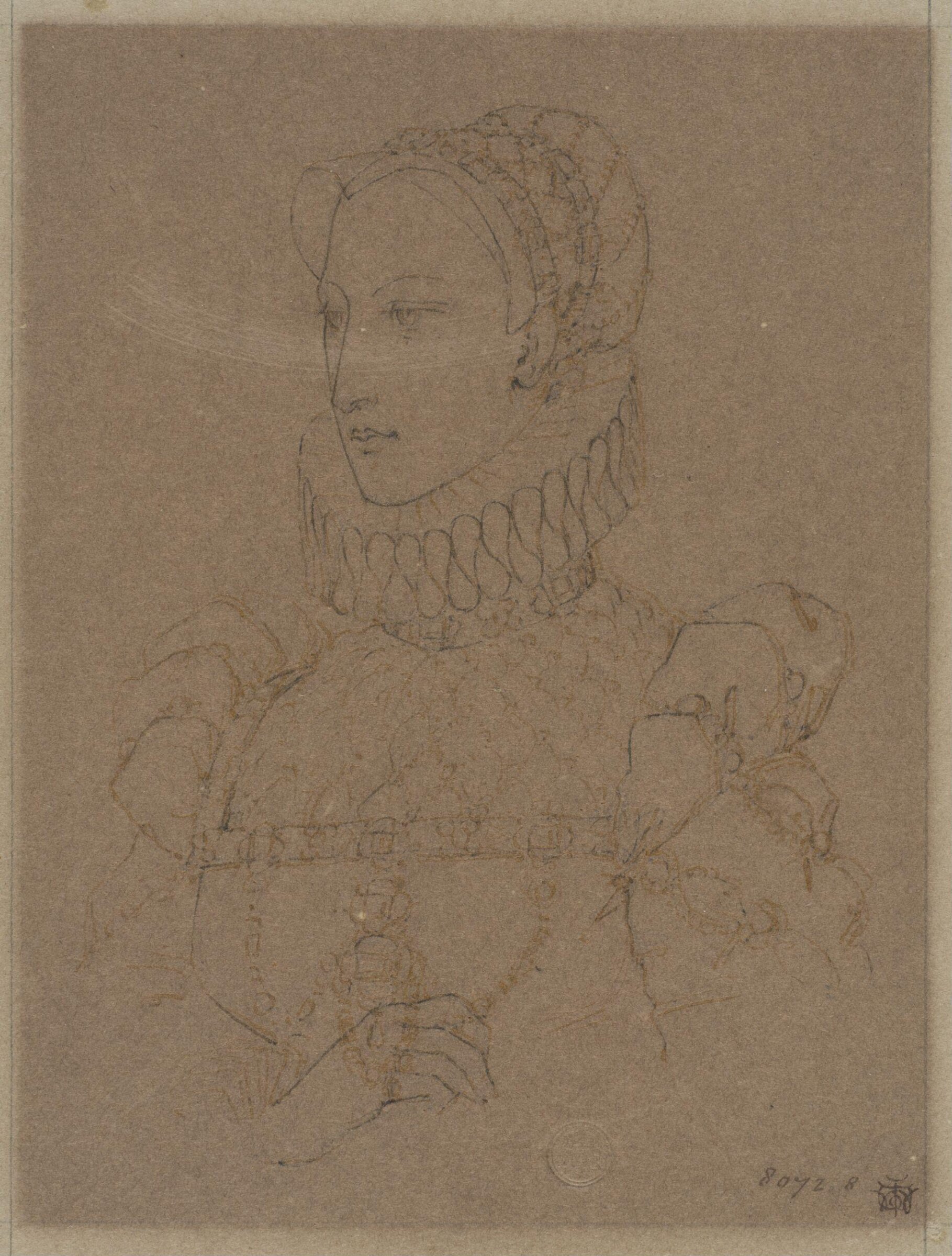 Drawing, J. Walter Wilson, mid 19th century