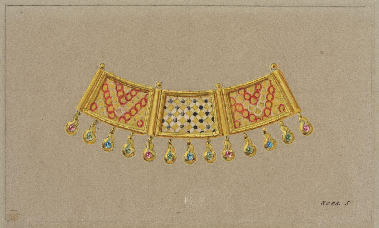 Drawing, J. Walter Wilson, mid 19th century