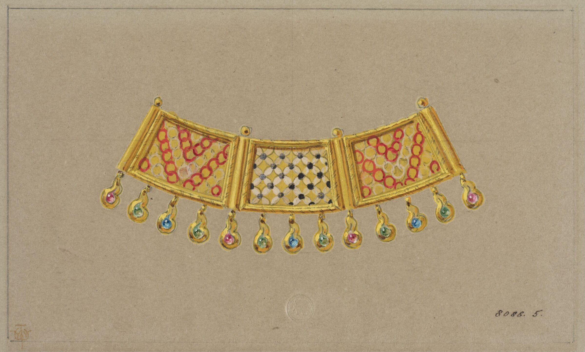 Drawing, J. Walter Wilson, mid 19th century