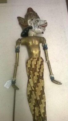 Javanese rod puppet, 19th century. thumbnail 1