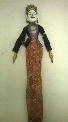 Javanese rod puppet, 19th century thumbnail 1