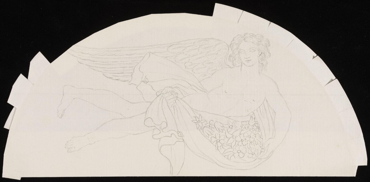 Unknown, Angel bearing flowers