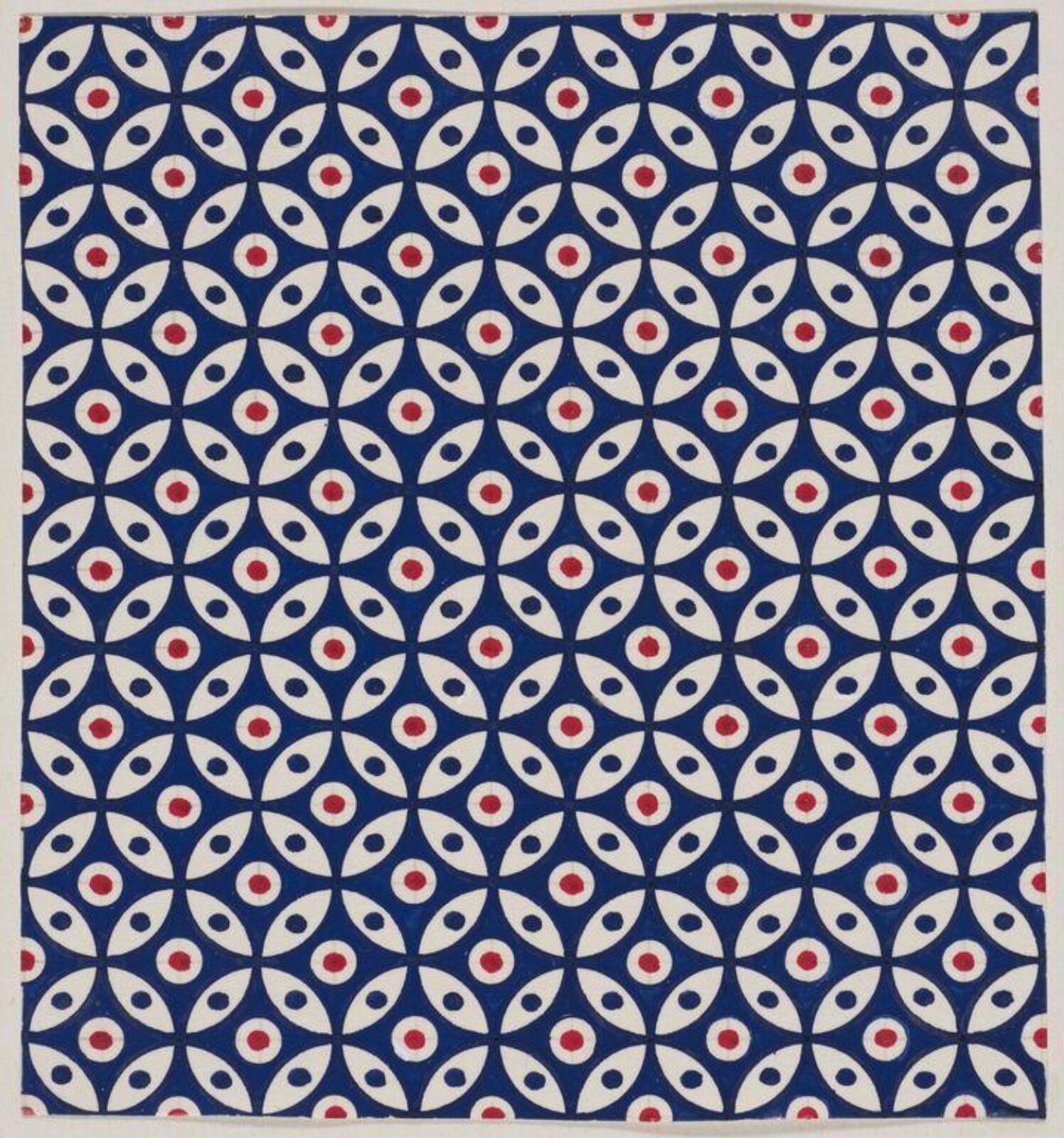 Design of small interlocking circular shapes., Jacob Dimoldenberg, ca. 1930