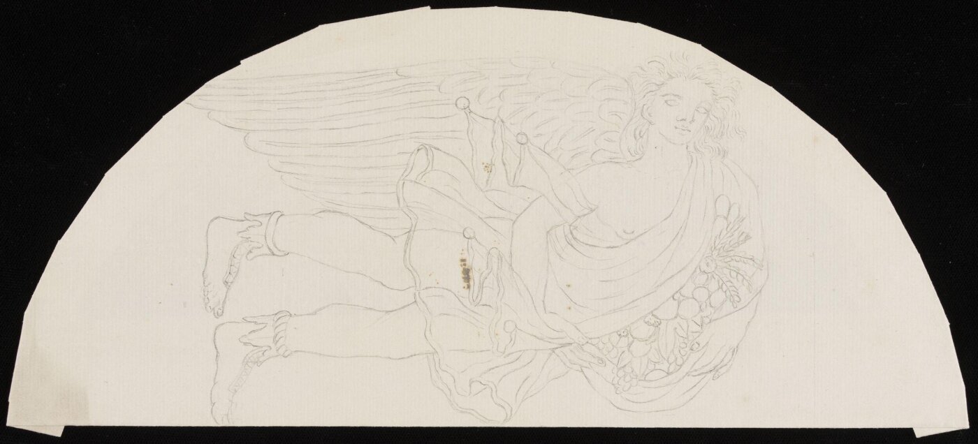 Unknown, Angel bearing fruit and flowers