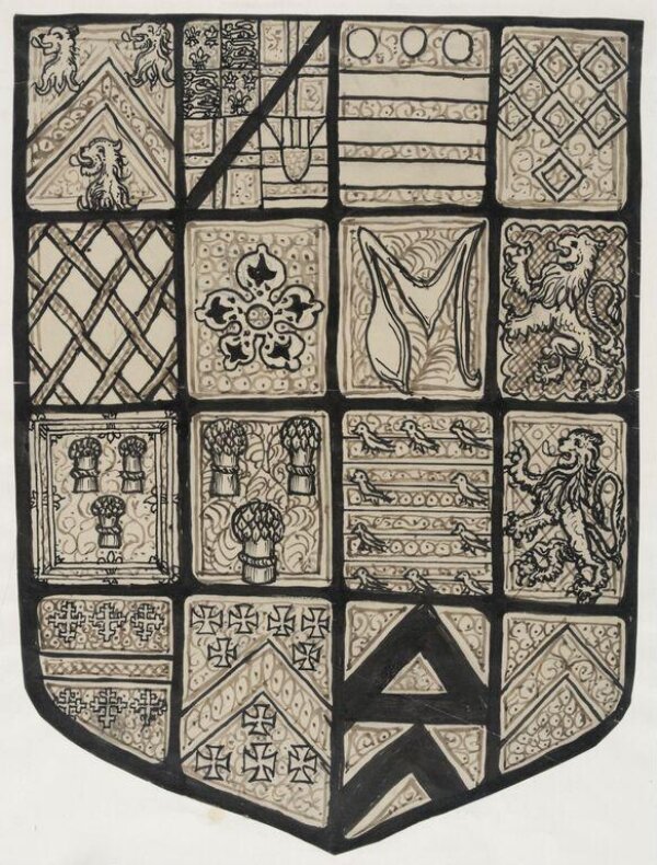 Record Drawing of Stained Glass Frederick Sydney Eden V&A Explore