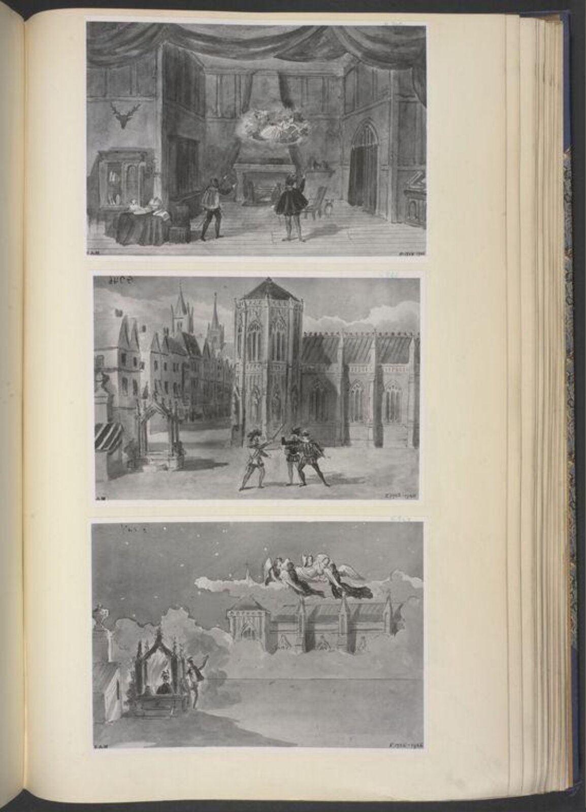 design for Faust, 1851-1859
