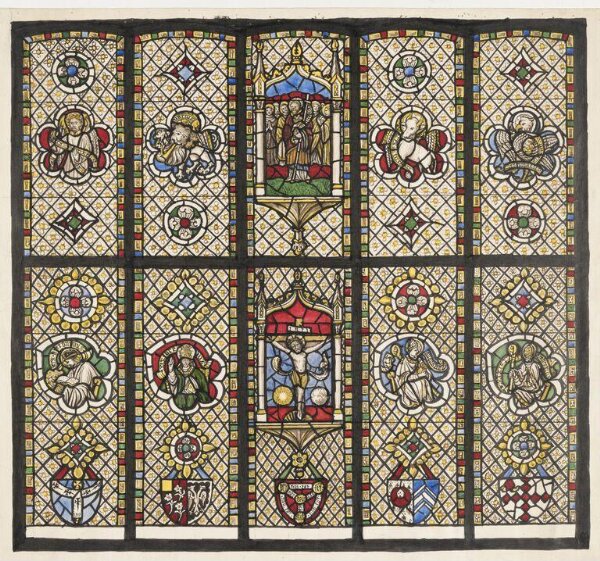 Stained Glass Design Frederick Sydney Eden V&A Explore The Collections