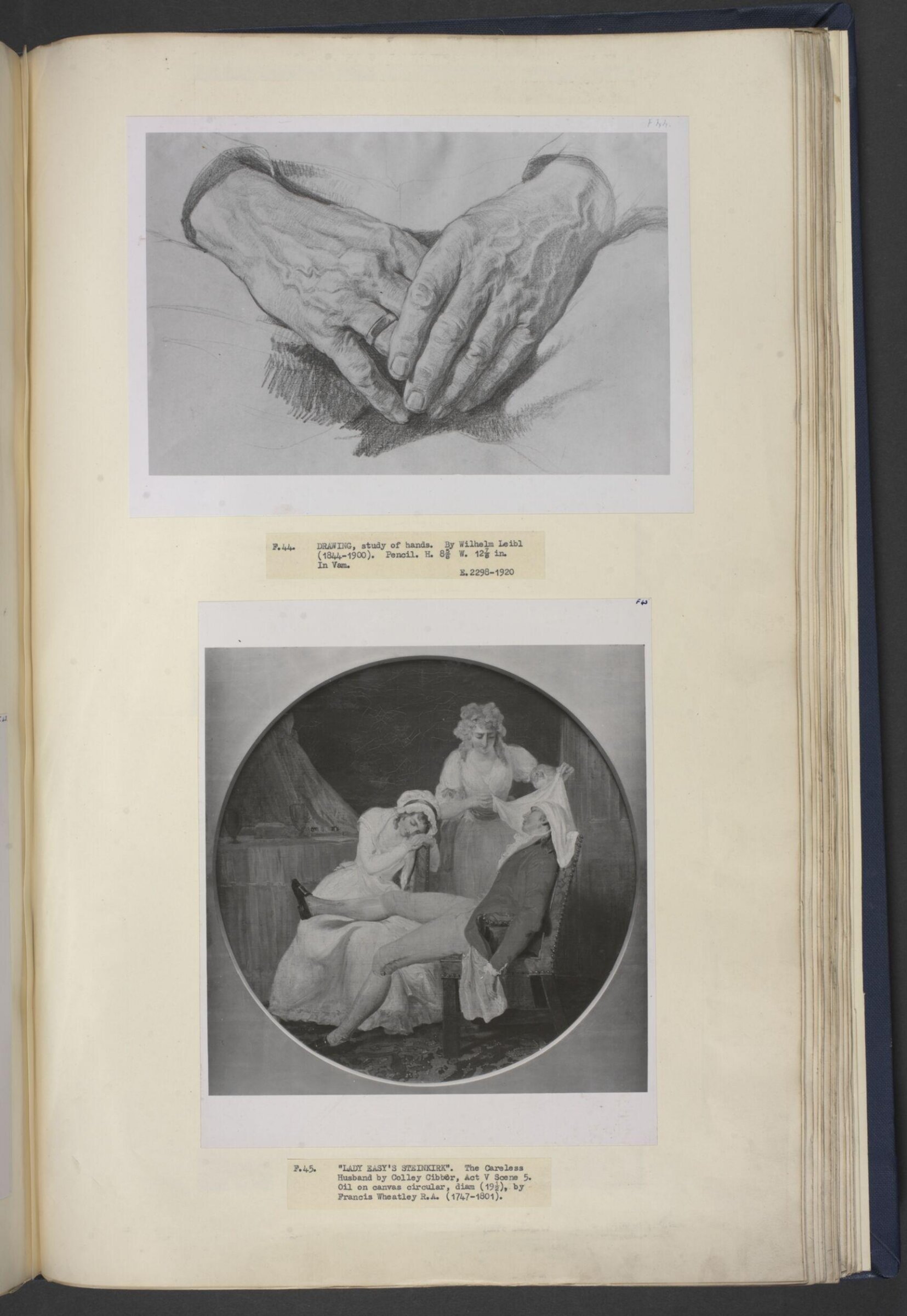 Drawing, William Daniell, 1833